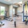 a room with exercise equipment